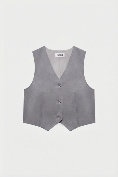 Жилет прямой