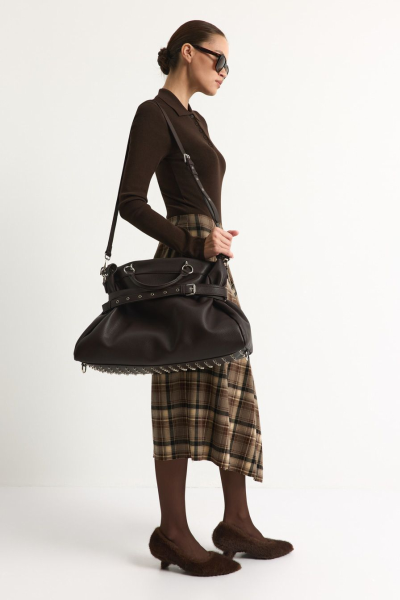 Сумка из экокожи Lera Nena, цвет: коричневый LNU.802.18328.700 купить онлайн