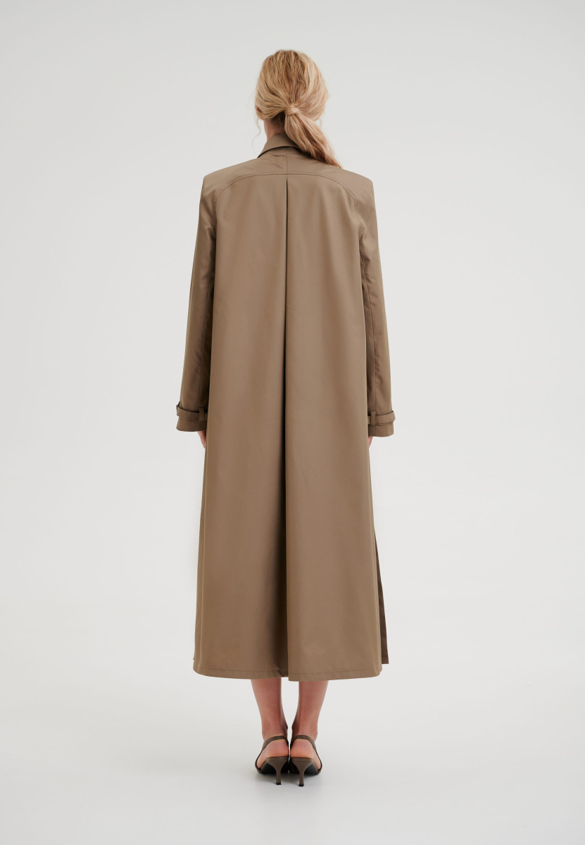 Тренч со съемным кейпом CHUBA, цвет: Тауп, НФ-00001005 купить онлайн