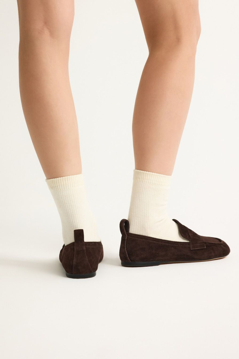 Лоферы из натуральной замши Lera Nena, цвет: коричневый LN.108.19467.700 купить онлайн