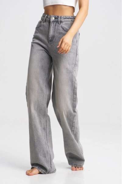 Джинсы-трубы Vintage Light Grey Erist store, цвет: Светло-серый, НФ-00001981 купить онлайн