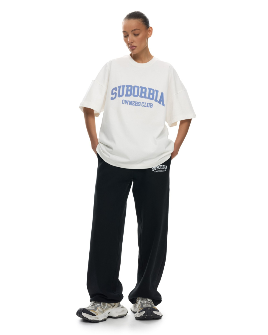 Футболка OWNERS CLUB Suborbia, цвет: white-blue, 006388 купить онлайн