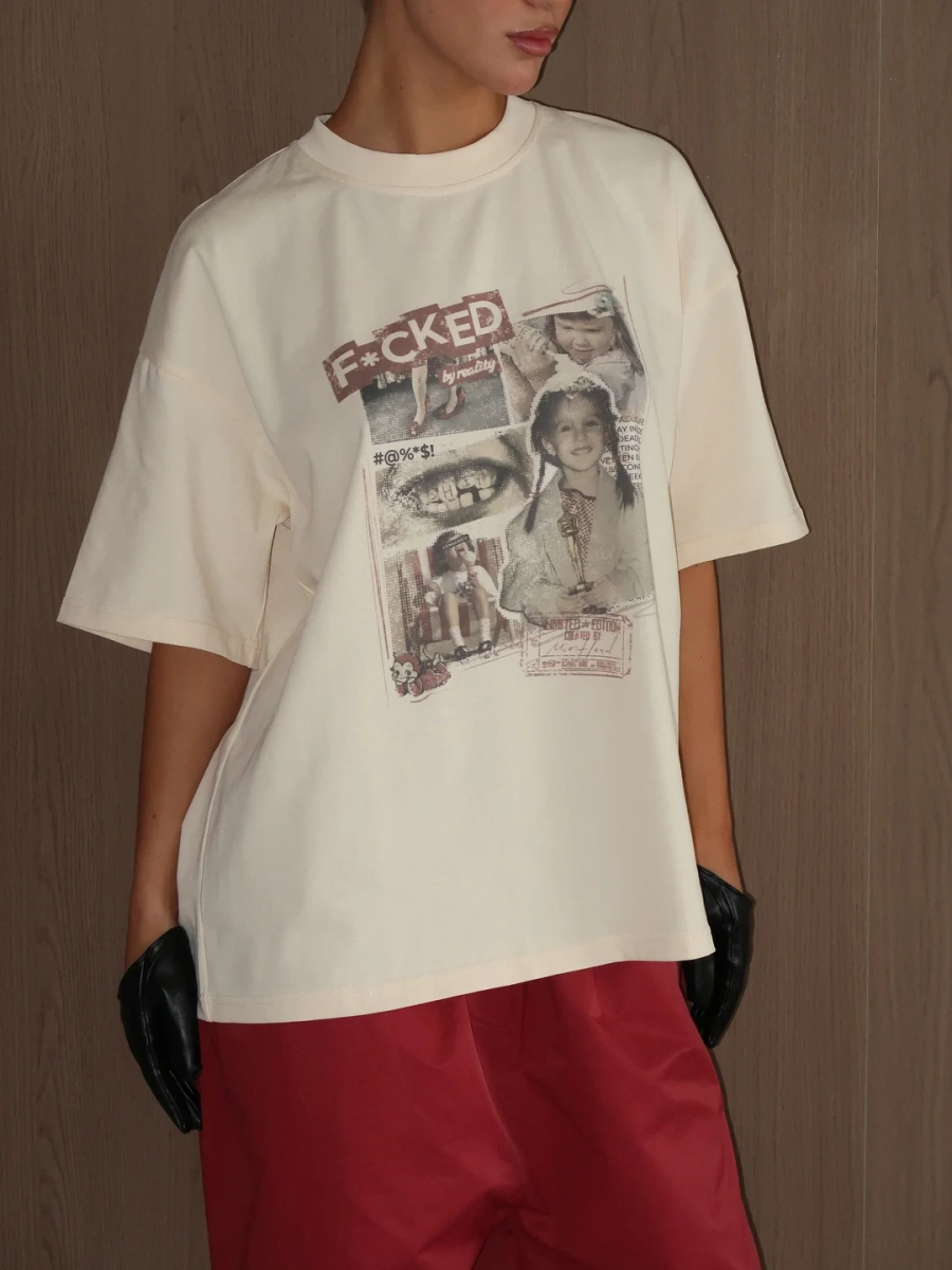 Футболка "Детство" MIARTLAND, цвет: глоу, НФ-00000871 купить онлайн