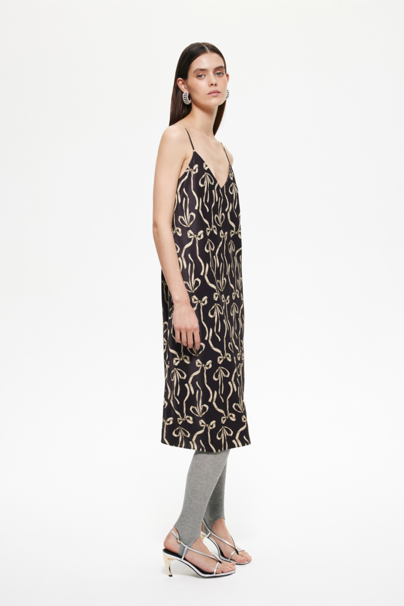 Платье-комбинация с принтом DREAMS BY ALENA AKHMADULLINA, цвет: коричневый, 225102130204468/208000 купить онлайн