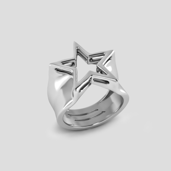 Кольцо Superstar 11 Jewellery, цвет: серебро, 01-60-0015 купить онлайн