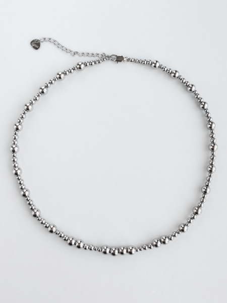 Колье-чокер "Silver beads" Tata Shop М553 купить онлайн