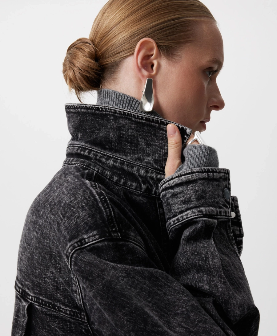 Куртка-рубашка GLVR, цвет: серый, 225G32GAC2301 купить онлайн