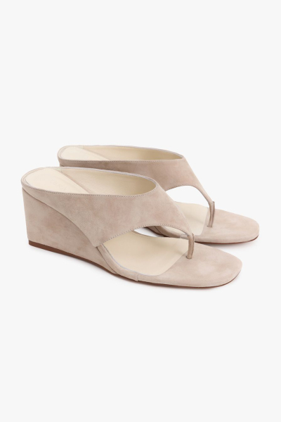 Босоножки из натуральной замши Lera Nena, цвет: бежевый LN.206.19231.110 купить онлайн