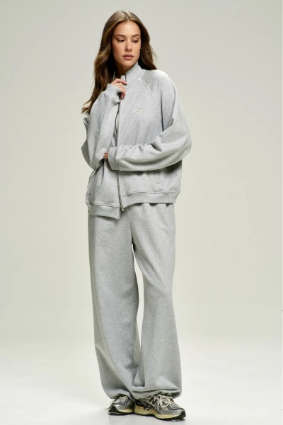 Олимпийка с кантом Grey Melange Erist store, цвет: серый, НФ-00002796 купить онлайн
