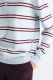 Поло из шерсти и хлопка в полоску Daisyknit, цвет: светло-голубой  |новая коллекция купить онлайн