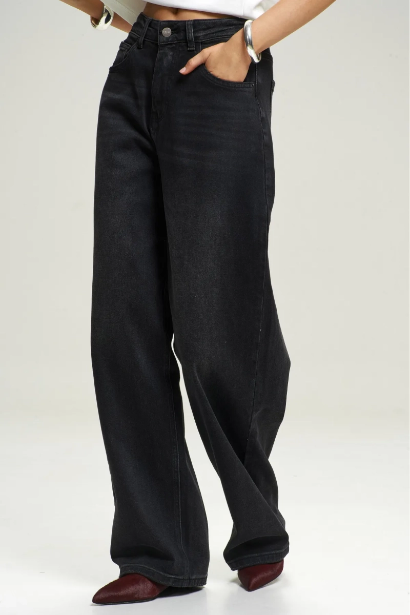 Джинсы RELAXED Washed Black Erist store, цвет: Черный, НФ-00002960 купить онлайн