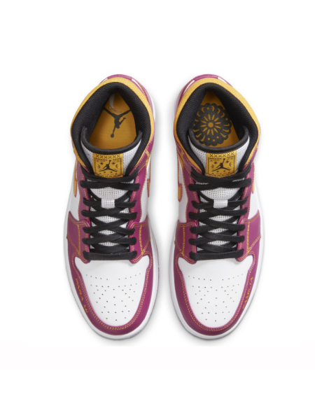 Кроссовки Air Jordan 1 Mid shvetsov store, цвет: микс DC0350-100 | новая мужская коллекция купить онлайн