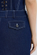 Юбка из 100% хлопка TOPTOP, цвет: синий TTS.070.17388.620.05324 |новая коллекция купить онлайн