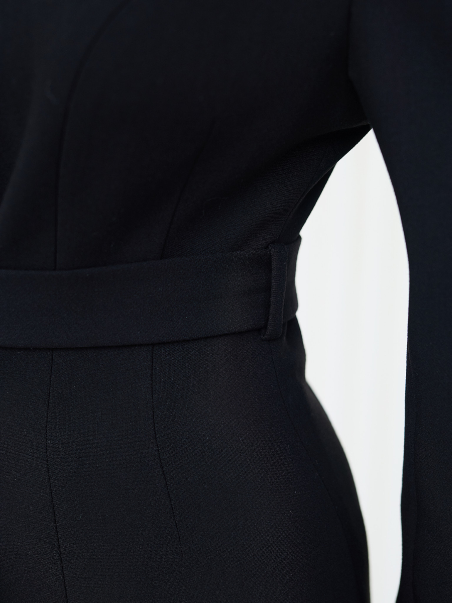 Жакет-платье с бахромой I.B.W., цвет: Черный, EJ011 купить онлайн