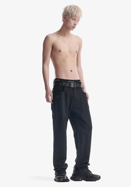 Прямые брюки KRAKATAU, цвет: Черный, Rm198A-1 купить онлайн