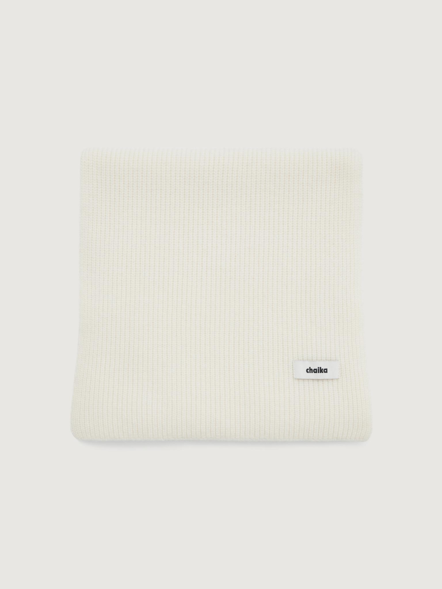 Шарф кашемировый Chaika, цвет: молочный SF-16 купить онлайн