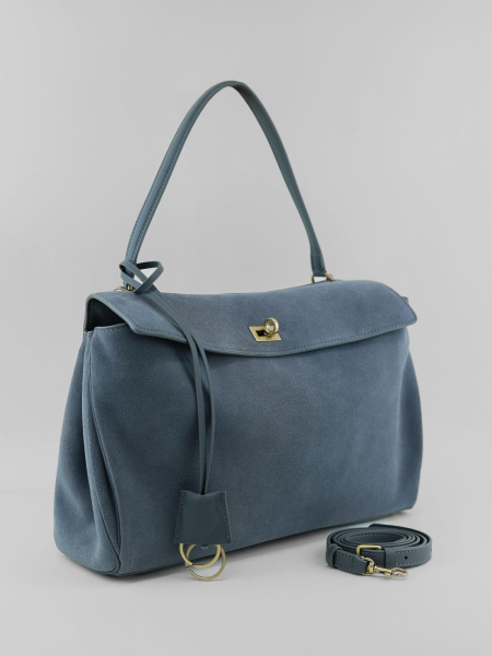 Сумка SANDRA MEDIUM brand salad, цвет: suede jeans J-704-PHR 6947 купить онлайн