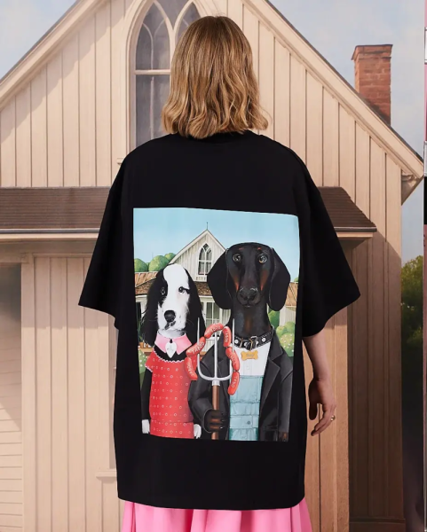 Футболка Dog Gothic