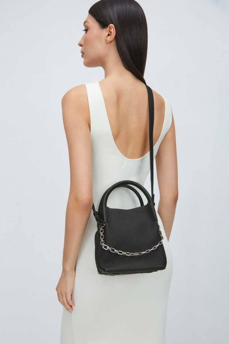 Сумка из натуральной кожи Lera Nena, цвет: Черный LN.801.15693.900 купить онлайн