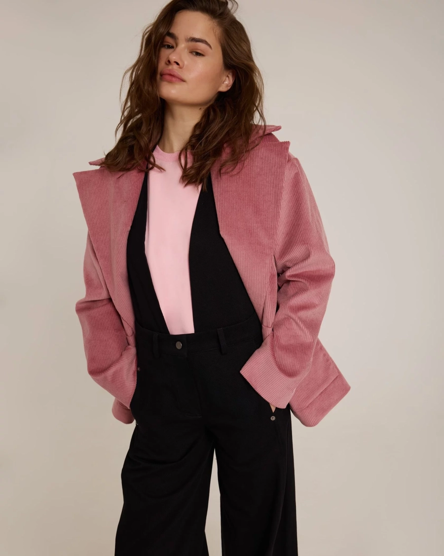 Жакет из вельвета Dusty Rose Anmuse, цвет: розовый, JC25S140-RS купить онлайн