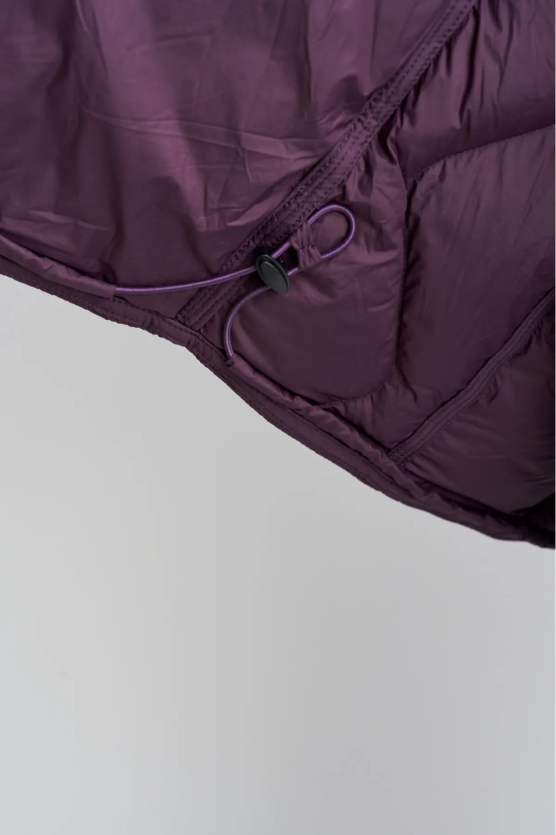 Куртка стеганная пух-перо ERISTSTORE, цвет: фиолетовый, НФ-00004098 купить онлайн