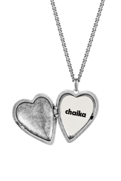 Колье-сердце открывающееся Chaika, цвет: Серебряный SS26NK01-13 | новая женская коллекция купить онлайн