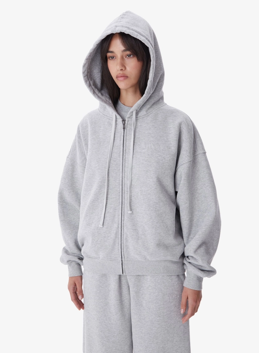 Худи zip UNIFORM FABLE, цвет: серый, HDZP-FBL-NFRM-GRMLNG купить онлайн