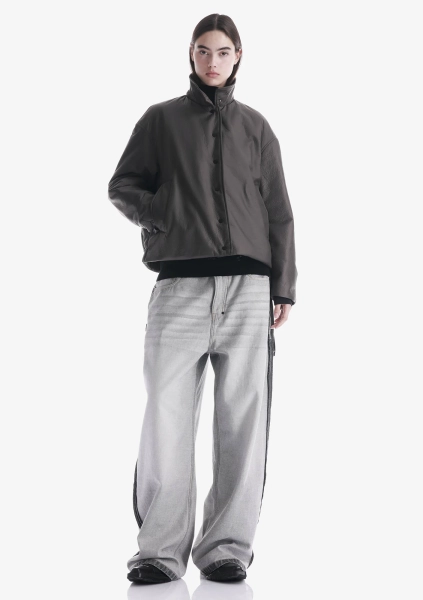 Утеплённая куртка KRAKATAU, цвет: темный серо-зеленый, Qw530-861 купить онлайн