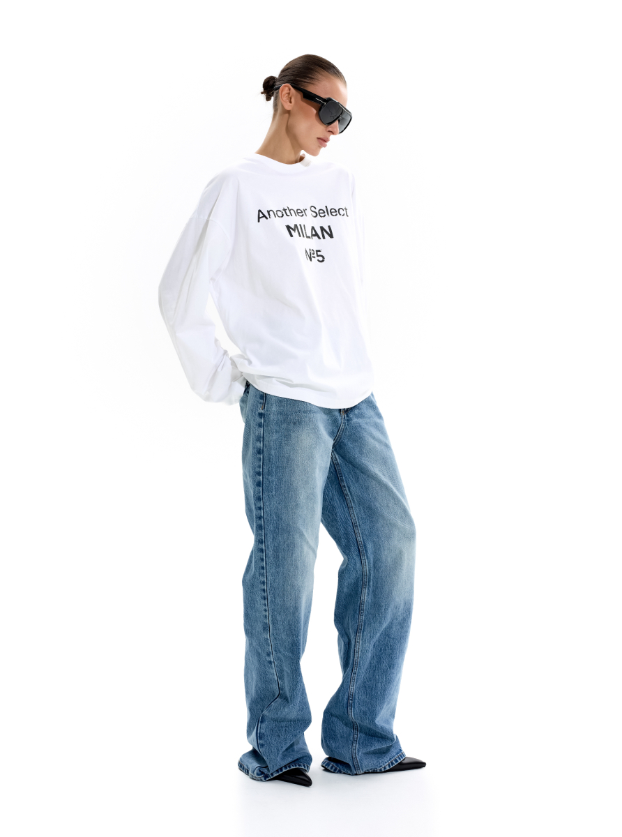 Лонгслив "Милан" ANOTHER SELECT, цвет: белый, 00134 купить онлайн