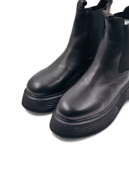 Ботинки женские зимние из натуральной кожи GRANDERA, цвет: Черный 261-5503-188 (311) купить онлайн