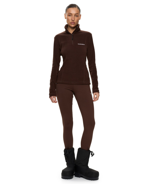 Анорак из флиса APRES SKI Suborbia, цвет: BROWN, 006355 купить онлайн