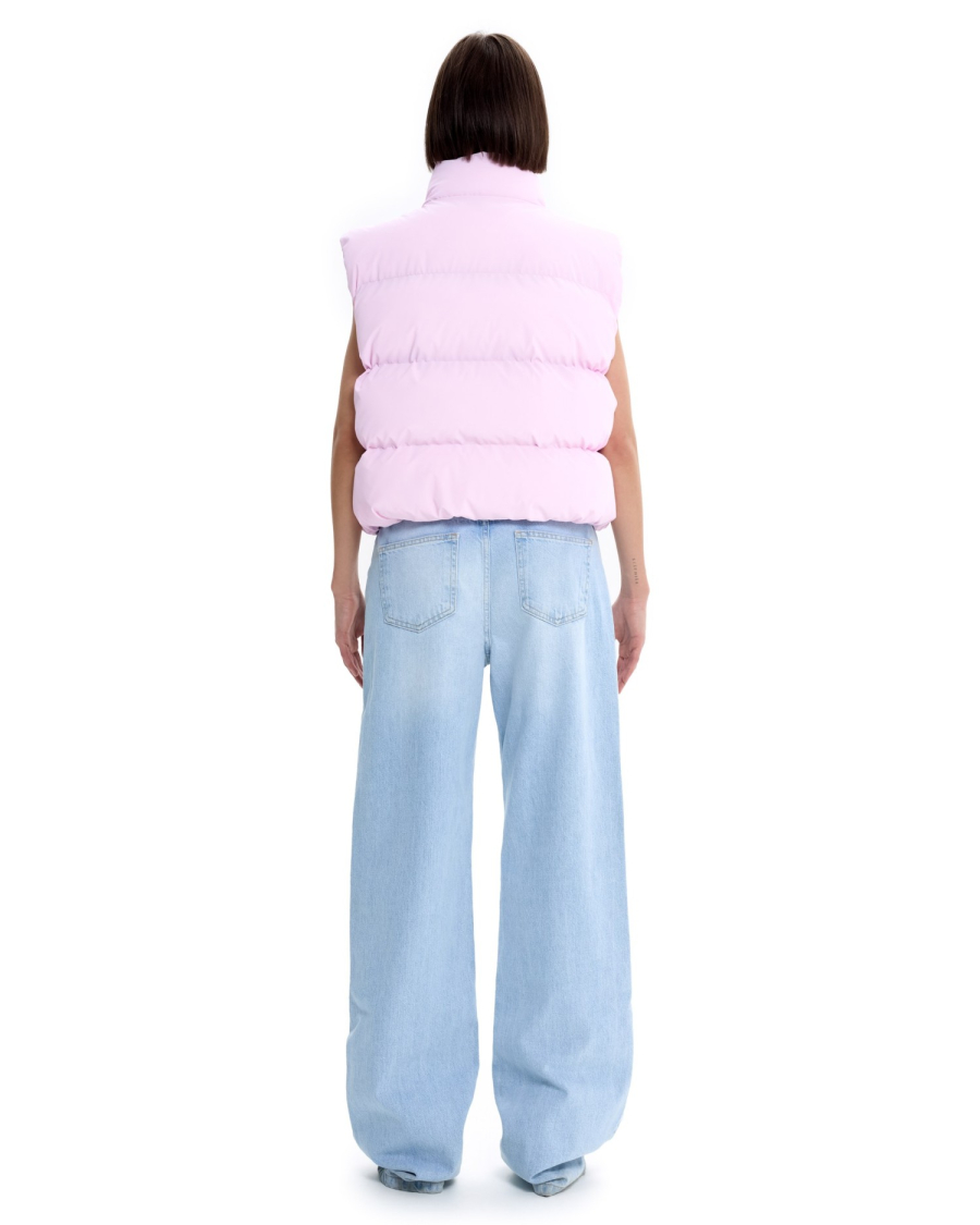 Жилет базовый мини Suborbia, цвет: розовый 006858 |трендовая новинка купить онлайн