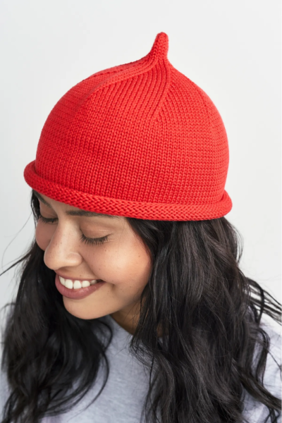 Шапка желудь из хлопка