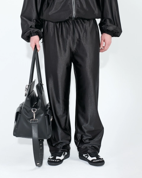 Брюки из сатина ASIA ST 71, цвет: Черный, Ast71.pants-satin-bl купить онлайн