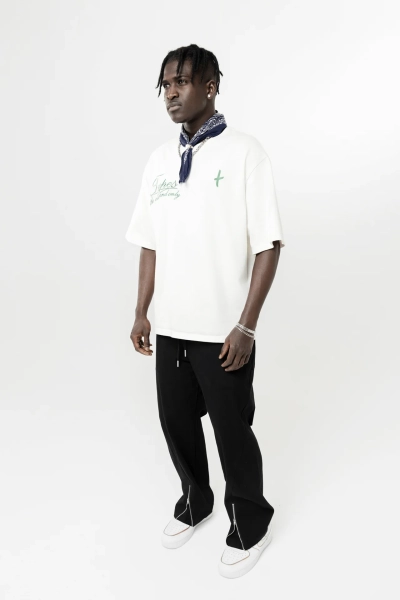 Футболка White "baseball T-Shirt" types, цвет: белый,  купить онлайн