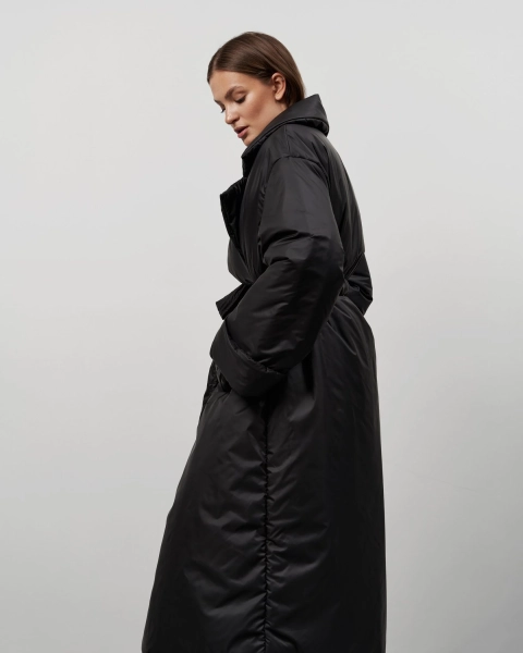 Пуховик PUFFER COAT BLACK YONS, цвет: Черный, YO-704 купить онлайн