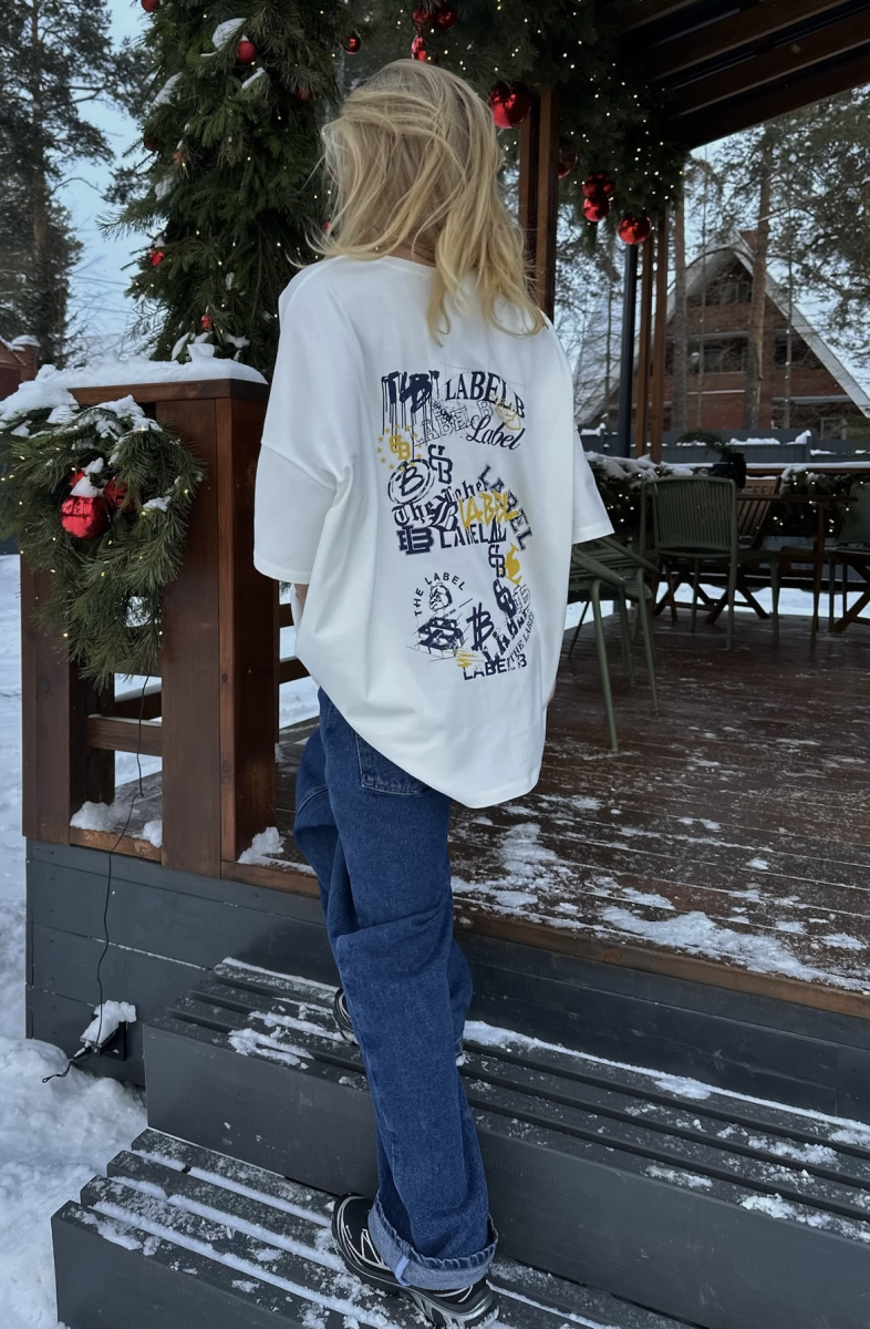 Футболка объемная HB WHITE