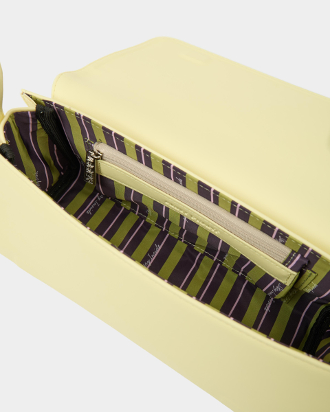 Каркасная сумка клатч Arny Praht, цвет: лимонный сорбет  купить онлайн