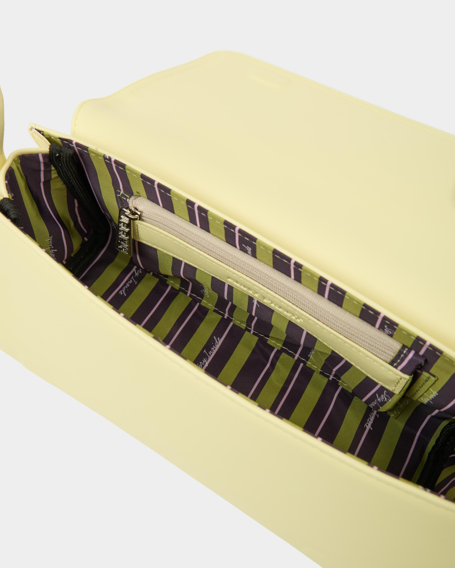 Каркасная сумка клатч Arny Praht, цвет: лимонный сорбет  купить онлайн