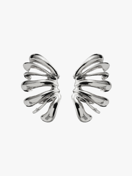 Серьги с имитацией каффа