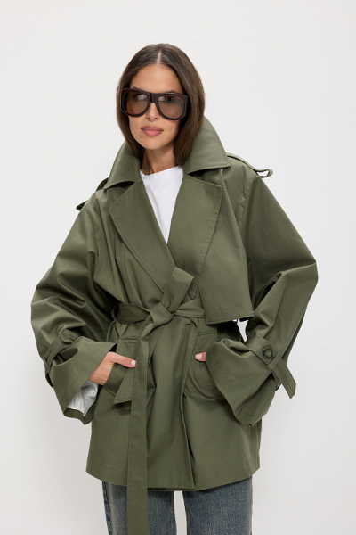 Тренч укороченный