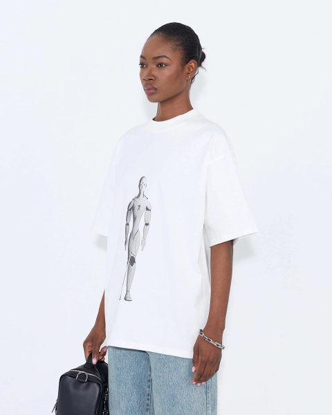 Футболка Аватар робот ASIA ST 71, цвет: белый,  купить онлайн