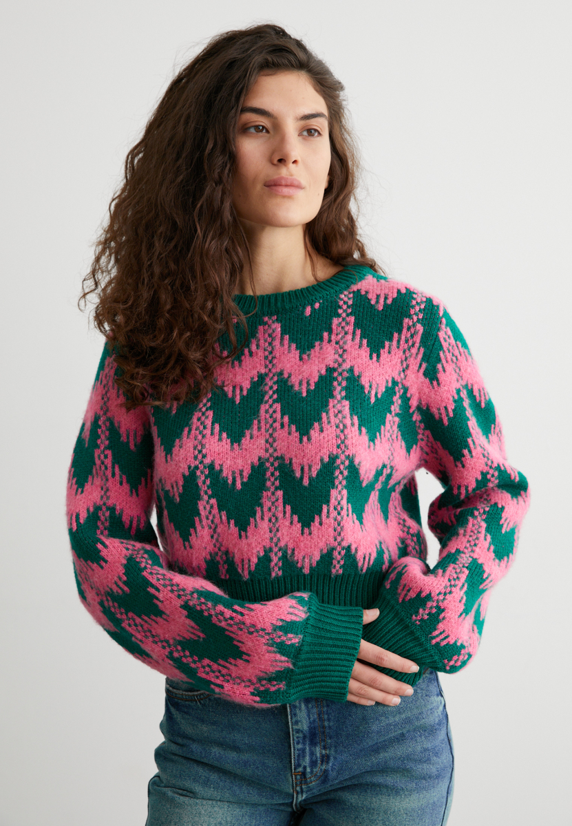 Свитер Haily Marou, цвет: розовый, mar1_0923_21 купить онлайн