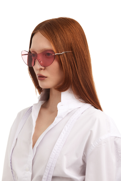 Очки солнцезащитные Fakoshima x Беспринципные SWAN FAKOSHIMA, цвет: NYLON ROSE PINK SWAN-PINK купить онлайн