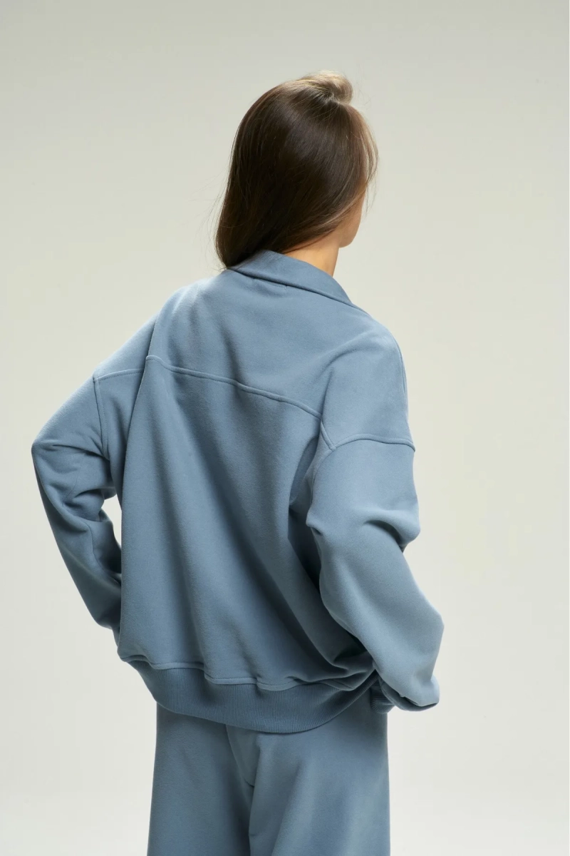 Анорак резной Winter Sky Erist store, цвет: голубой, НФ-00002563 купить онлайн