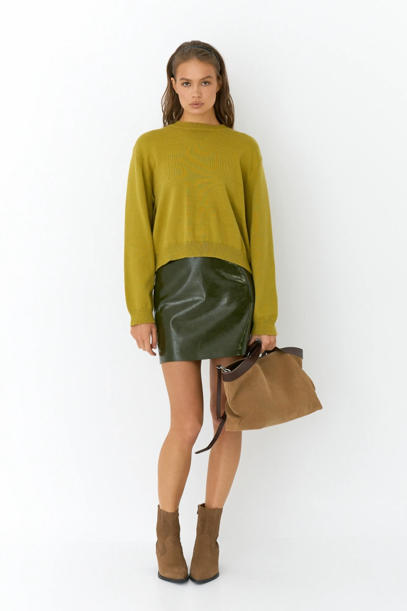 Свитер baby cotton Ricoco, цвет: лаймовый, 6088/5 купить онлайн