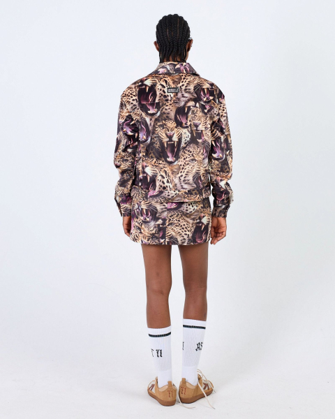 Юбка с принтом ягуар ASIA ST 71, цвет: бежевый, Ast71.skirt-jaguar-beige купить онлайн