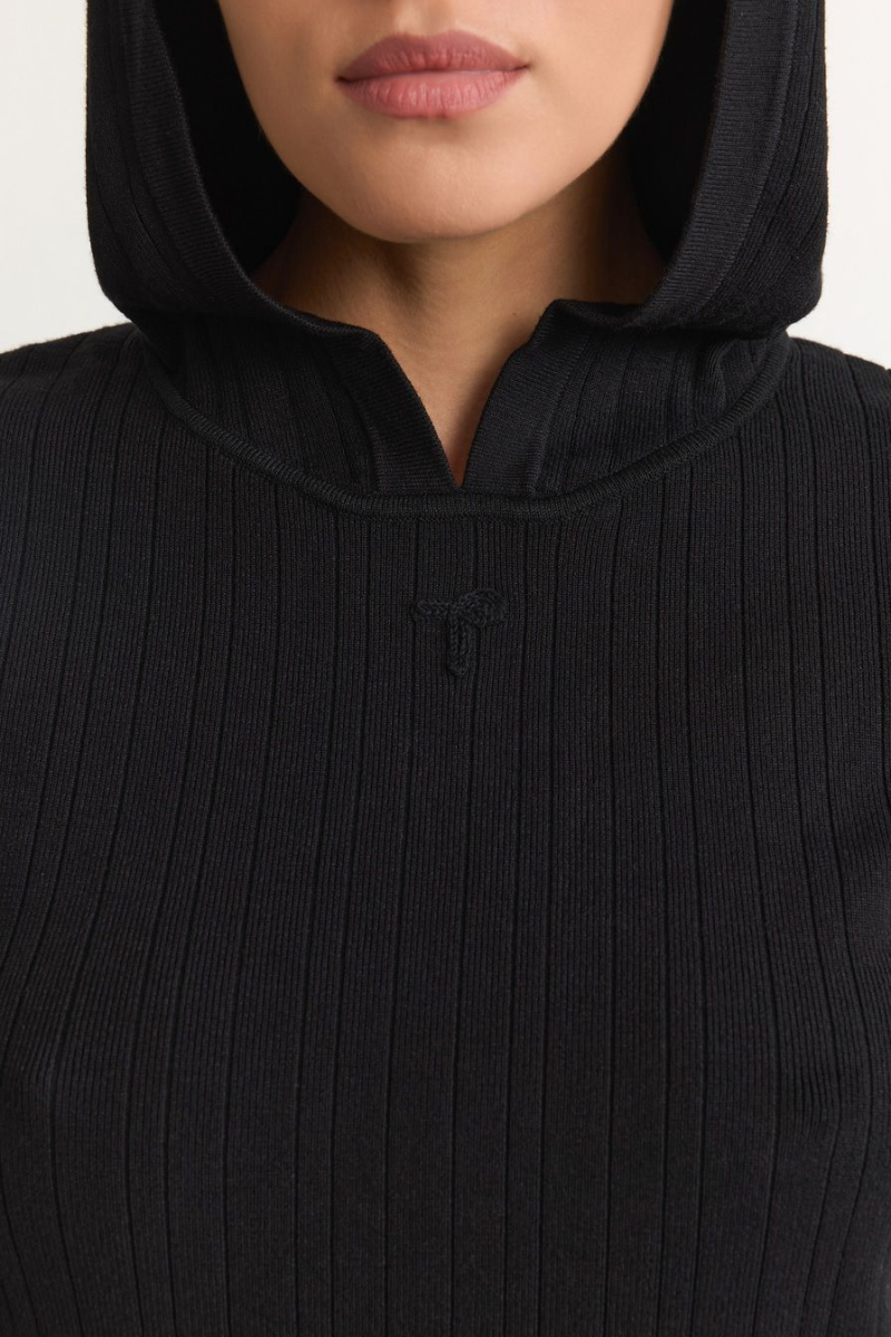 Джемпер из смесовой вискозы TOPTOP, цвет: Черный, TT.050.15638.900 купить онлайн