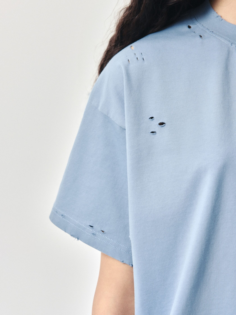 Футболка Священный архив NAIPACHE, цвет: синий, 2611005200 купить онлайн