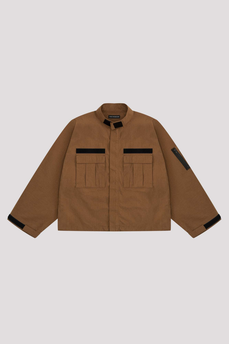 Куртка ГОША РУБЧИНСКИЙ, цвет: бежевый, JT_1501_beige купить онлайн